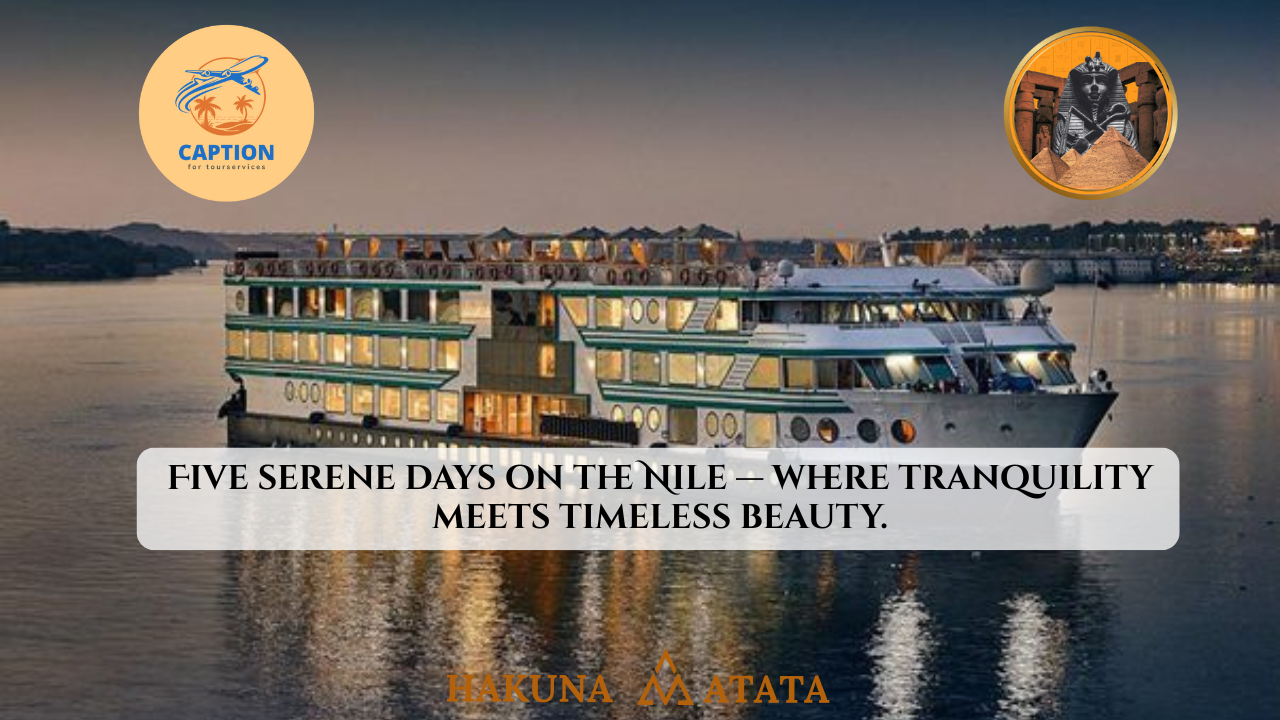 4-Night Nile Cruise from Luxor to Aswan